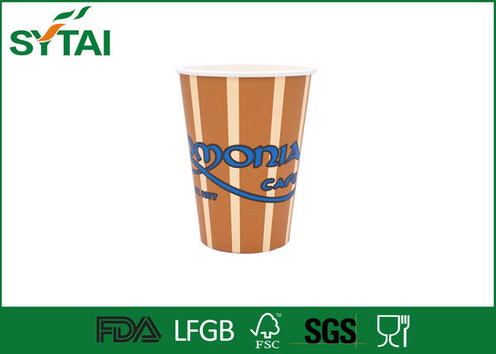 China KAFFEETASSE-Logo Flexo-Drucken Eco freundliches trinkendes Wegwerfpapier fournisseur