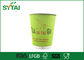 Kräuselungs-adiabatisches wasserundurchlässiges der Recyclingpapier-Tee-Schalen-12oz mit Deckeln fournisseur